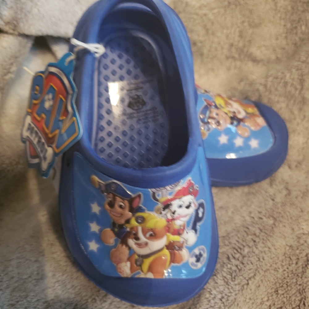 NWT Toddler Boys Paw Patrol Slip On Sandals